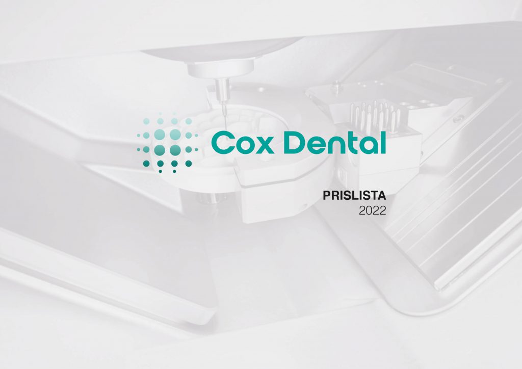 Cox Dental AB Tillsammans formar vi framtidens tänder